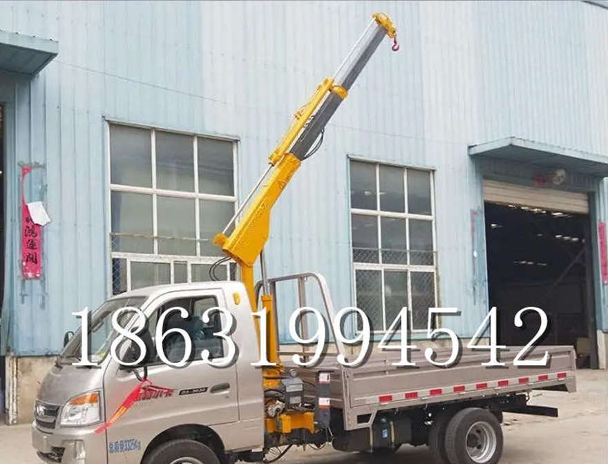 楠梓区随车吊机 多功能液压伸缩吊随车吊机吊水泥 多功能液压伸缩吊小型12V液压车载吊小型